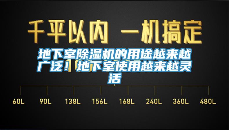 地下室除濕機的用途越來越廣泛！地下室使用越來越靈活