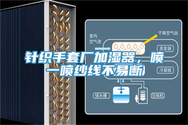 針織手套廠加濕器，噴一噴紗線不易斷