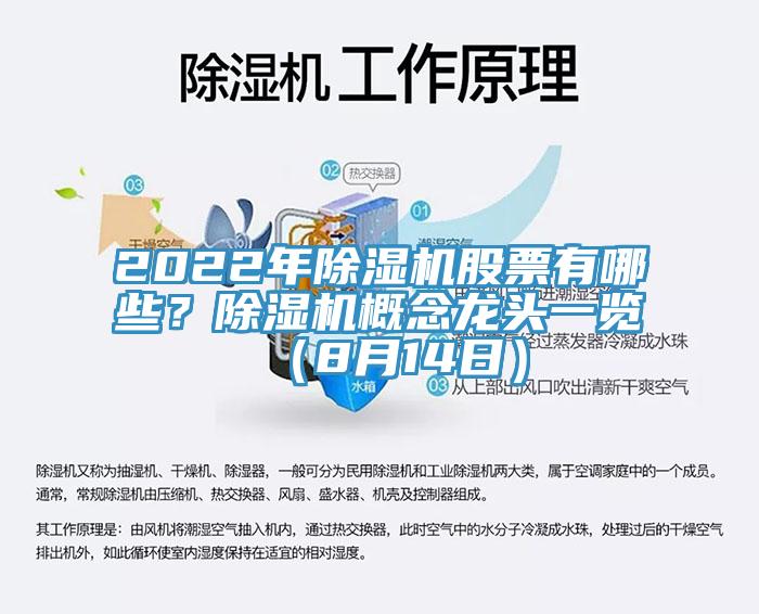 2022年除濕機(jī)股票有哪些？除濕機(jī)概念龍頭一覽（8月14日）