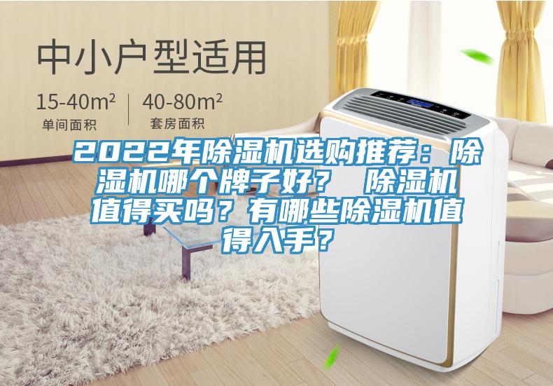 2022年除濕機(jī)選購(gòu)?fù)扑]：除濕機(jī)哪個(gè)牌子好？ 除濕機(jī)值得買嗎？有哪些除濕機(jī)值得入手？