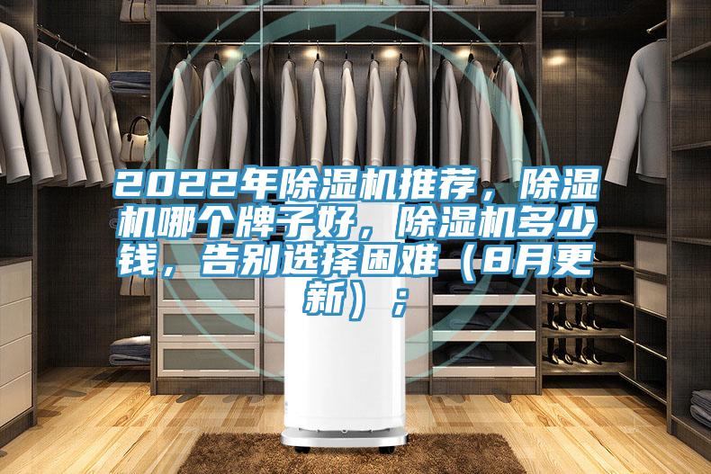 2022年除濕機推薦，除濕機哪個牌子好，除濕機多少錢，告別選擇困難（8月更新）；