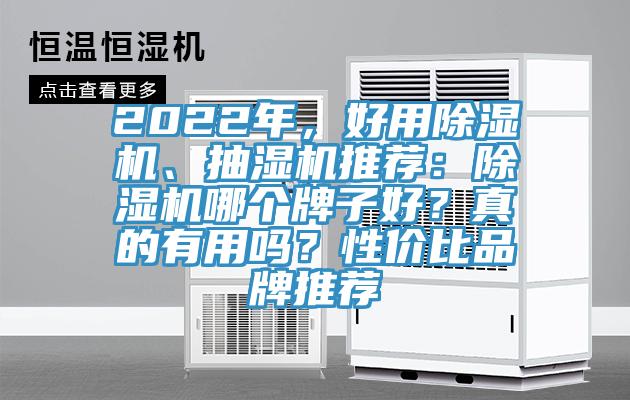 2022年，好用除濕機(jī)、抽濕機(jī)推薦：除濕機(jī)哪個(gè)牌子好？真的有用嗎？性價(jià)比品牌推薦