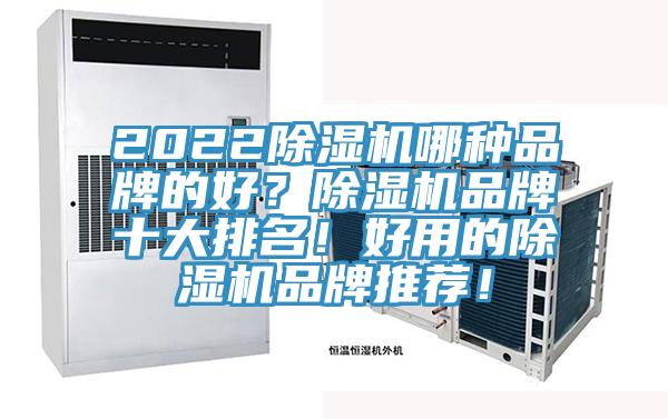 2022除濕機(jī)哪種品牌的好？除濕機(jī)品牌十大排名！好用的除濕機(jī)品牌推薦！