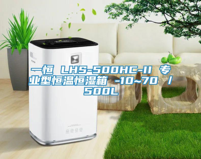 一恒 LHS-500HC-II 專業(yè)型恒溫恒濕箱 -10~70℃／500L