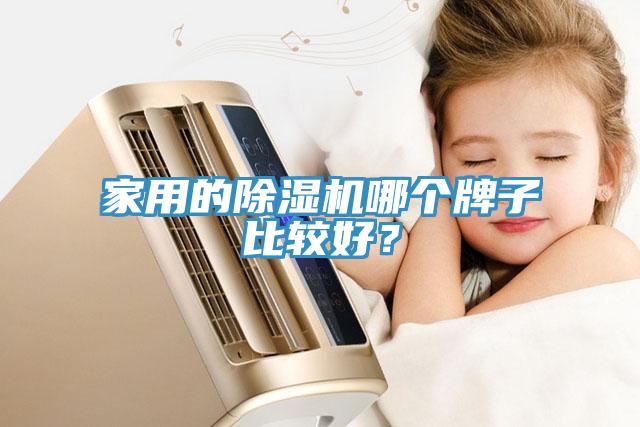 家用的除濕機哪個牌子比較好？