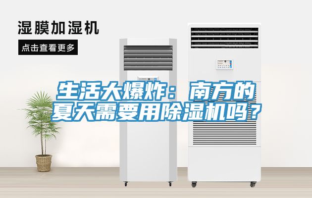 生活大爆炸：南方的夏天需要用除濕機(jī)嗎？