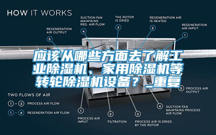 應(yīng)該從哪些方面去了解工業(yè)除濕機(jī)、家用除濕機(jī)等轉(zhuǎn)輪除濕機(jī)設(shè)備？_重復(fù)