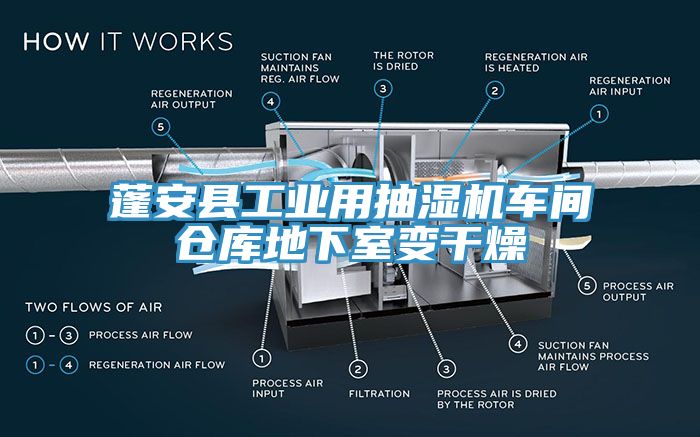 蓬安縣工業(yè)用抽濕機車間倉庫地下室變干燥