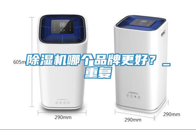 除濕機哪個品牌更好？_重復